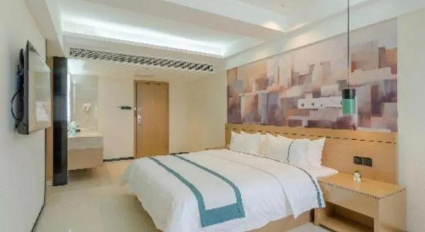 Bed in City Comfort Inn Hefei 1912 Ganghui Plaza