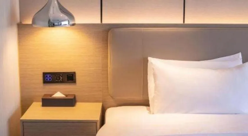 Bed in Borrman Hotel Changsha Meixi Lake West Bus Station Lugu