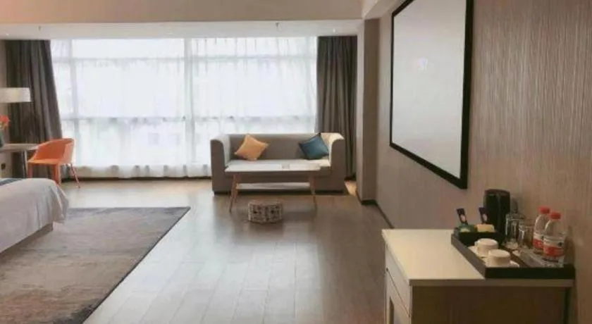 Bed in Borrman Hotel Changsha Meixi Lake West Bus Station Lugu