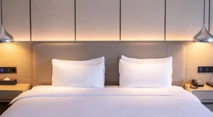 Bed in Borrman Hotel Changsha Meixi Lake West Bus Station Lugu