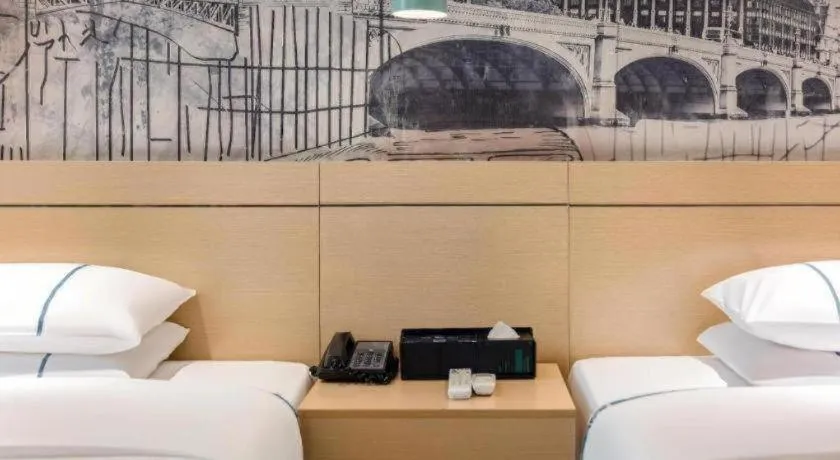 Bed in City Comfort Inn Fangchenggang Qisha