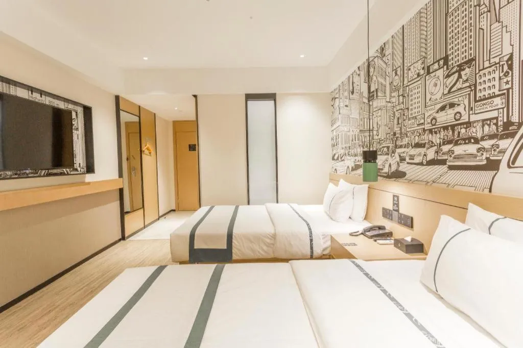 Bed in City Comfort Inn Fangchenggang Qisha