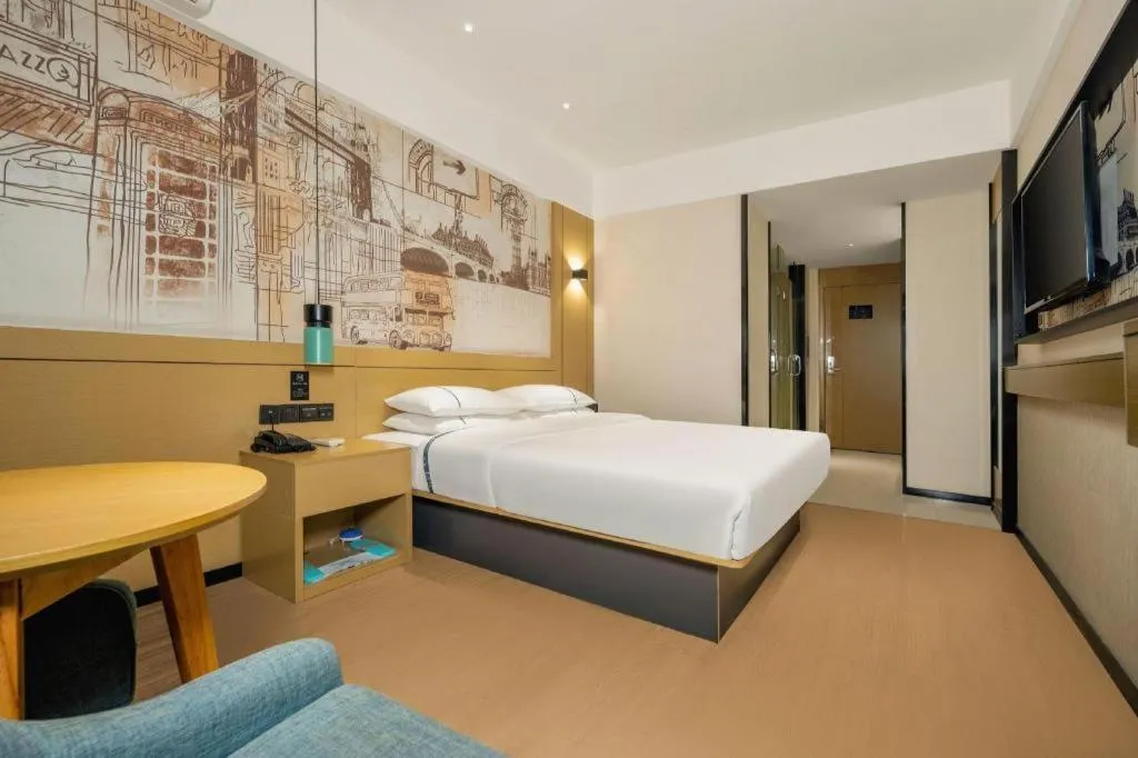 Bed in City Comfort Inn Fangchenggang Qisha