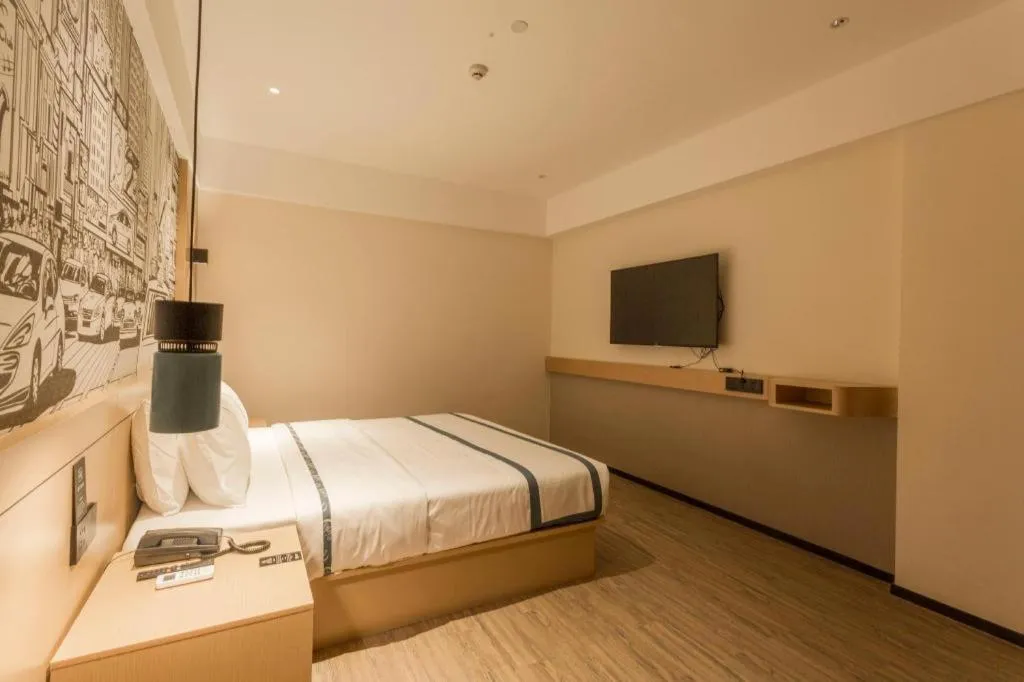 Bed in City Comfort Inn Fangchenggang Qisha