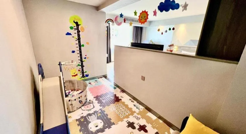 Bed in Borrman Hotel Fangchenggang Qisha