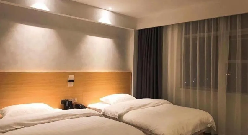 Bed in Borrman Hotel Fangchenggang Qisha