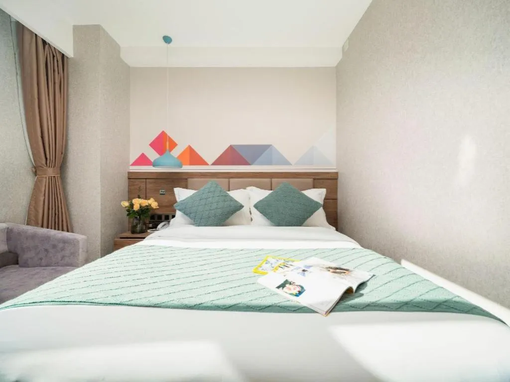 Bed in Borrman Hotel Yuxi Yuxing Road