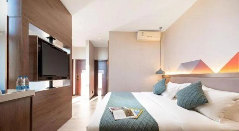 Bed in Borrman Hotel Yuxi Yuxing Road