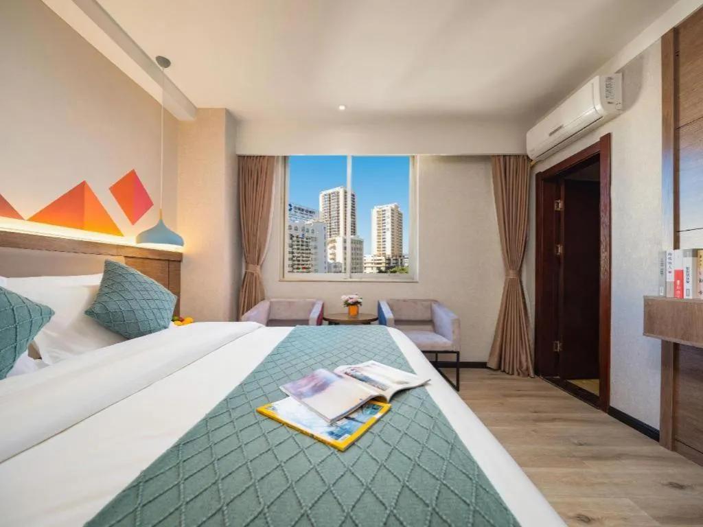 Bed in Borrman Hotel Yuxi Yuxing Road