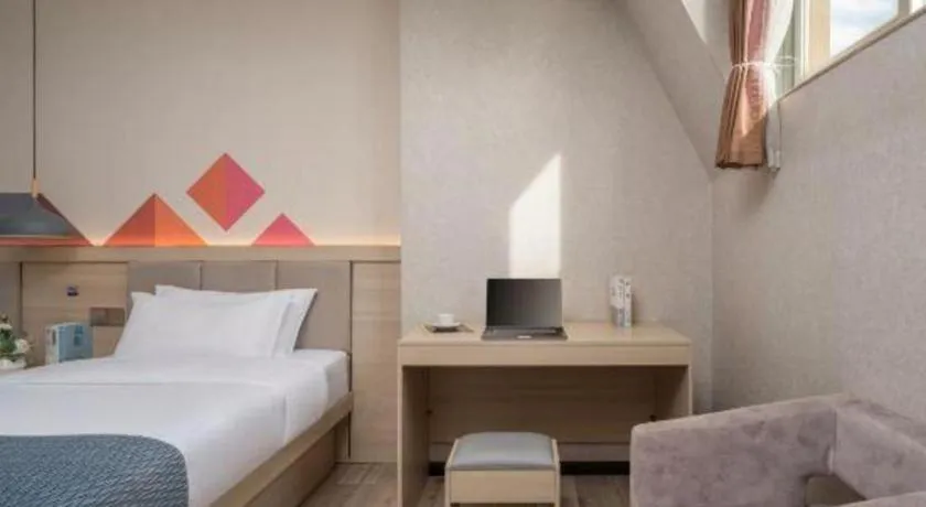 Bed in Borrman Hotel Yuxi Yuxing Road