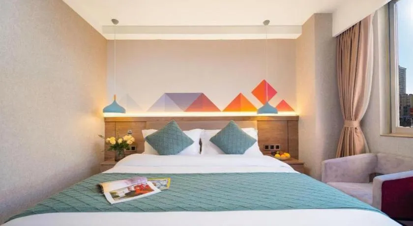 Bed in Borrman Hotel Yuxi Yuxing Road