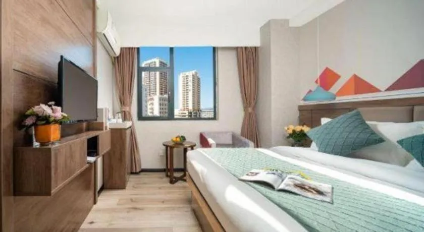 Bed in Borrman Hotel Yuxi Yuxing Road