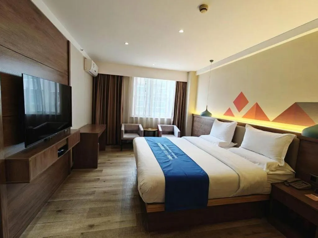 Bed in Borrman Hotel Yuxi Yuxing Road