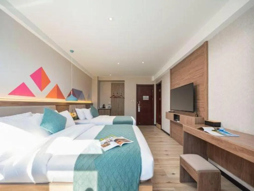 Bed in Borrman Hotel Yuxi Yuxing Road