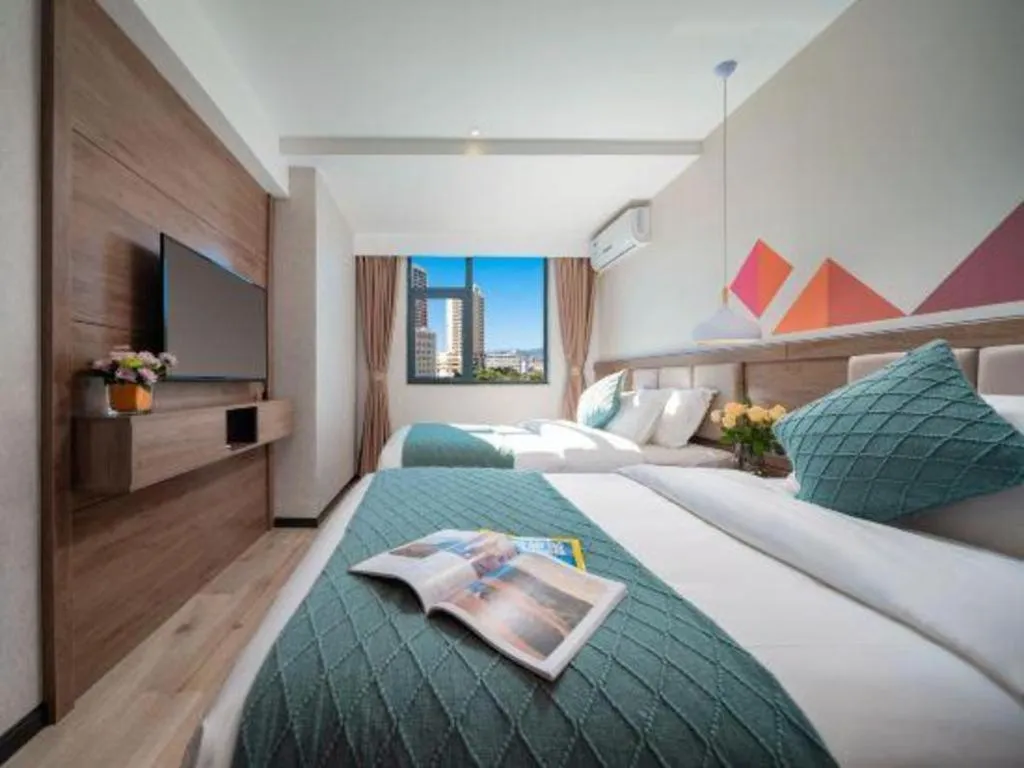 Bed in Borrman Hotel Yuxi Yuxing Road