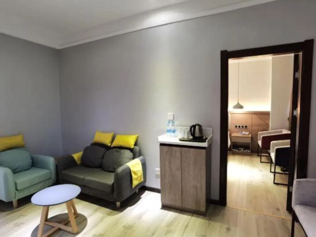 Bed in Borrman Hotel Yuxi Yuxing Road