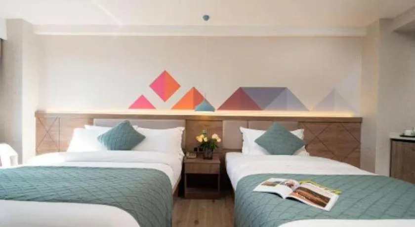 Bed in Borrman Hotel Yuxi Yuxing Road