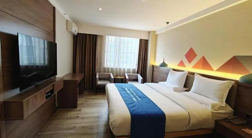 Bed in Borrman Hotel Yuxi Yuxing Road