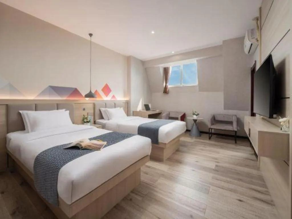 Bed in Borrman Hotel Yuxi Yuxing Road