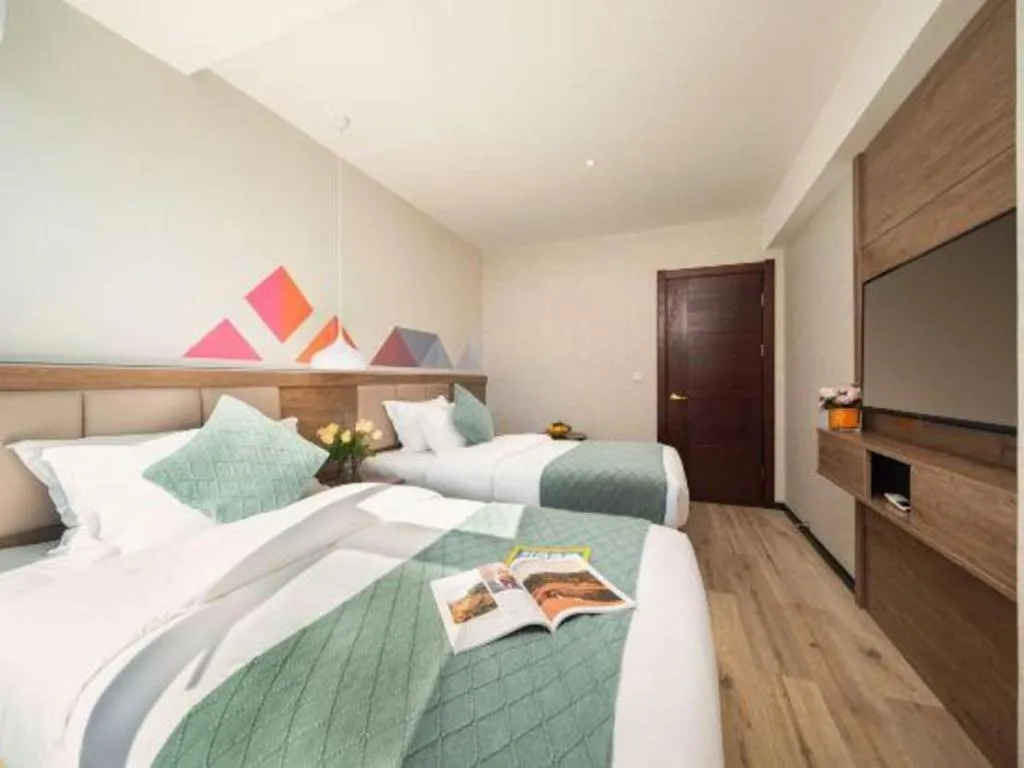 Bed in Borrman Hotel Yuxi Yuxing Road