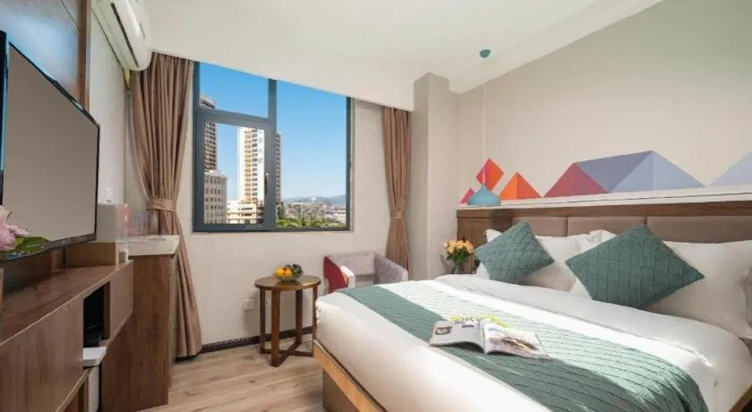 Bed in Borrman Hotel Yuxi Yuxing Road