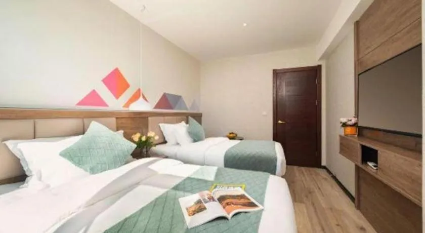 Bed in Borrman Hotel Yuxi Yuxing Road