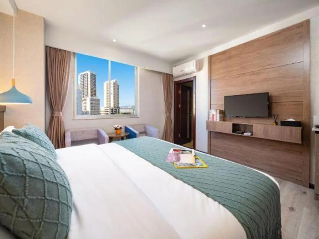 Bed in Borrman Hotel Yuxi Yuxing Road