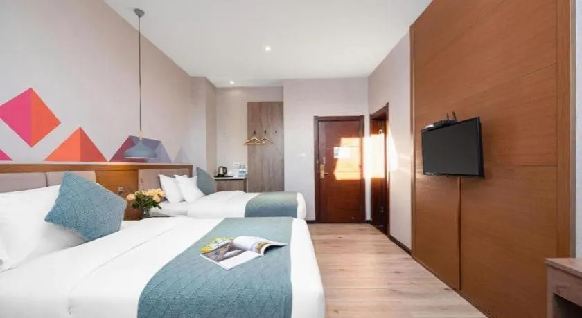 Bed in Borrman Hotel Yuxi Yuxing Road