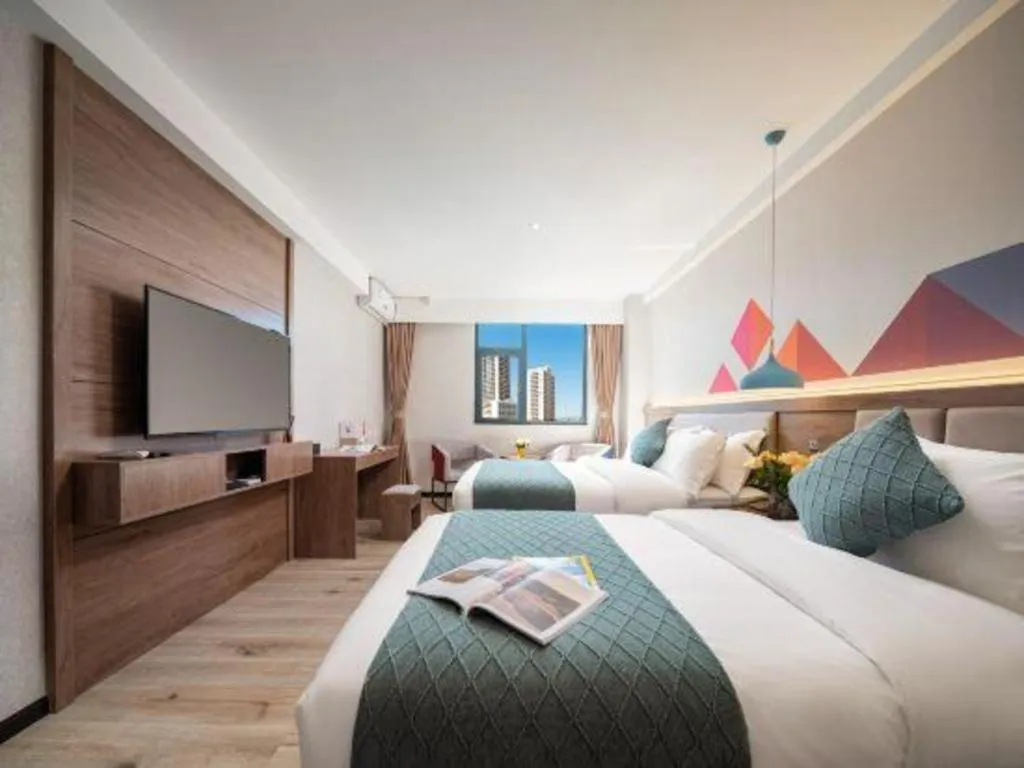 Bed in Borrman Hotel Yuxi Yuxing Road