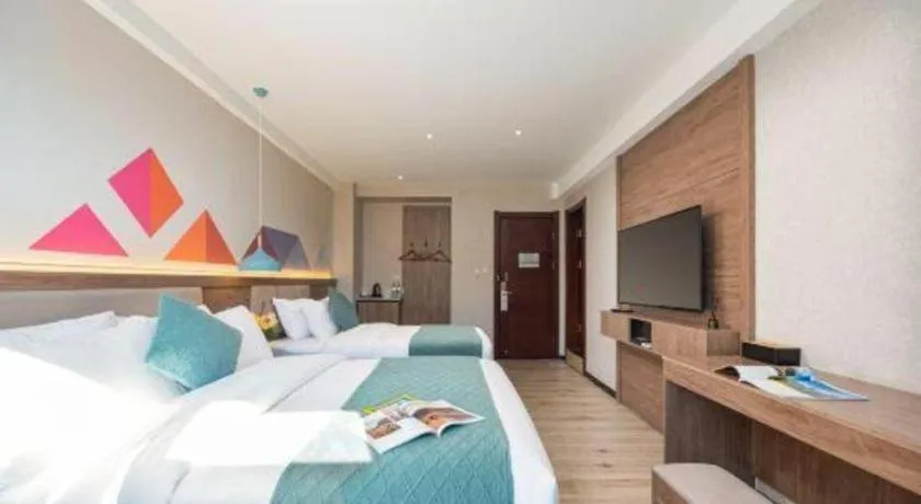 Bed in Borrman Hotel Yuxi Yuxing Road