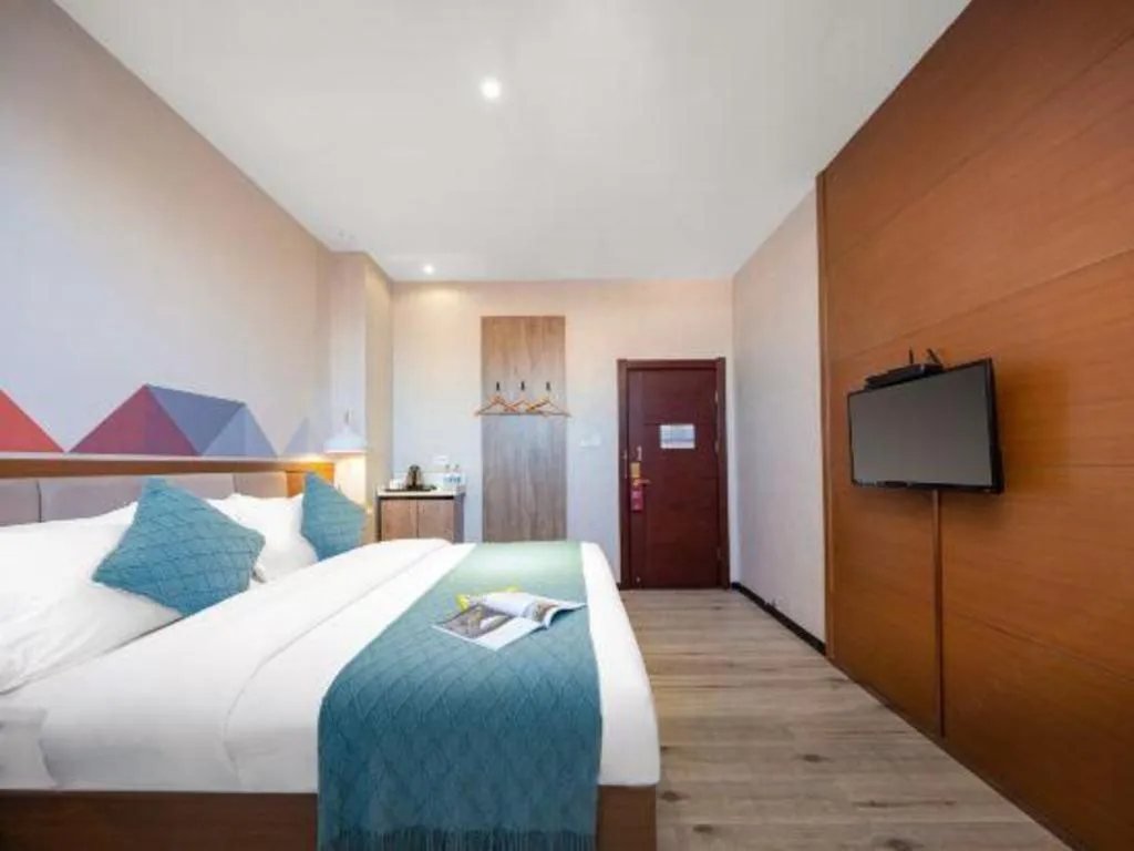 Bed in Borrman Hotel Yuxi Yuxing Road