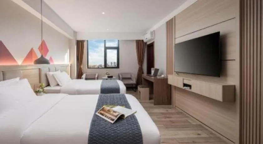 Bed in Borrman Hotel Yuxi Yuxing Road