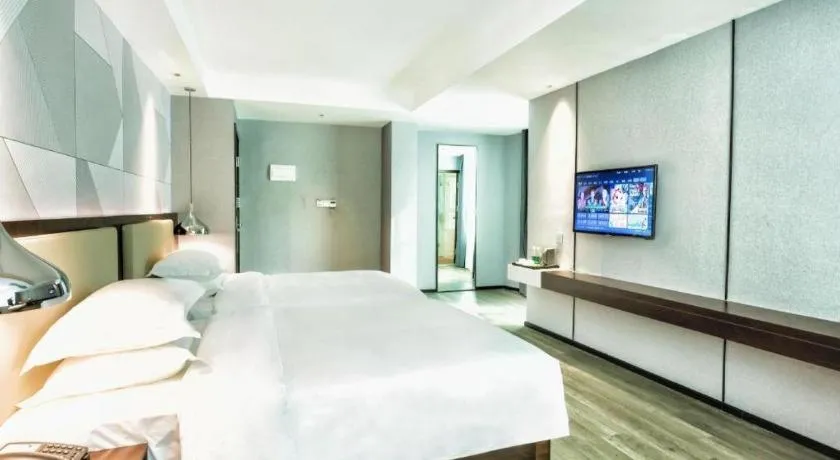 Bed in Borrman Hotel Yunfu Xinxing County Bus Station