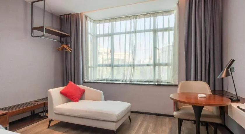 Bed in Borrman Hotel Yunfu Xinxing County Bus Station