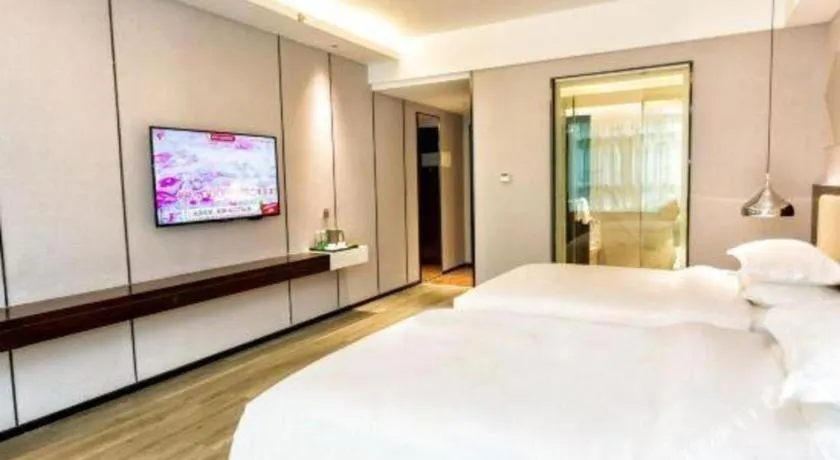 Bed in Borrman Hotel Yunfu Xinxing County Bus Station