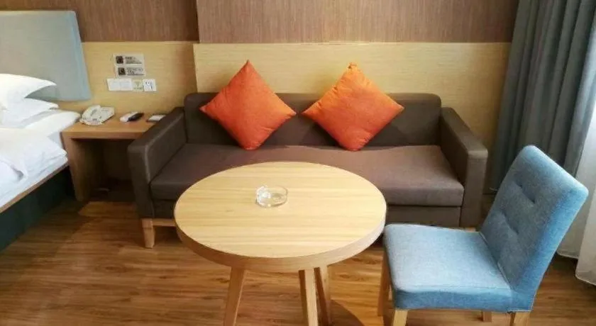 Bed in JTOUR Inn Yulin Bobai County Government Cultural Pedestrian Street