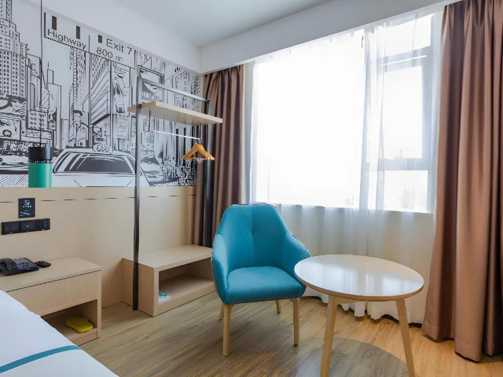 Bed in City Comfort Inn Wuhan Hankou City Plaza Yuhuayuan