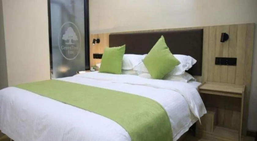 Bed in Green Tree Inn Changzhou Liyang Zhongguancun Innovation Park