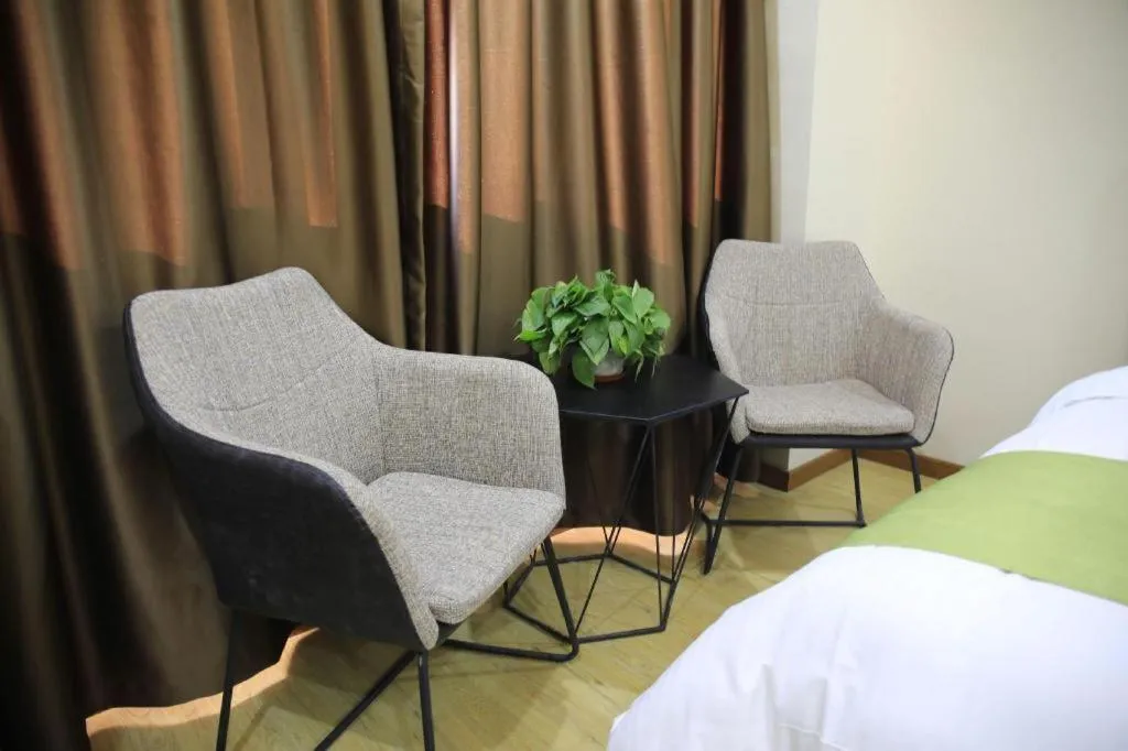 Bed in Green Tree Inn Changzhou Liyang Zhongguancun Innovation Park