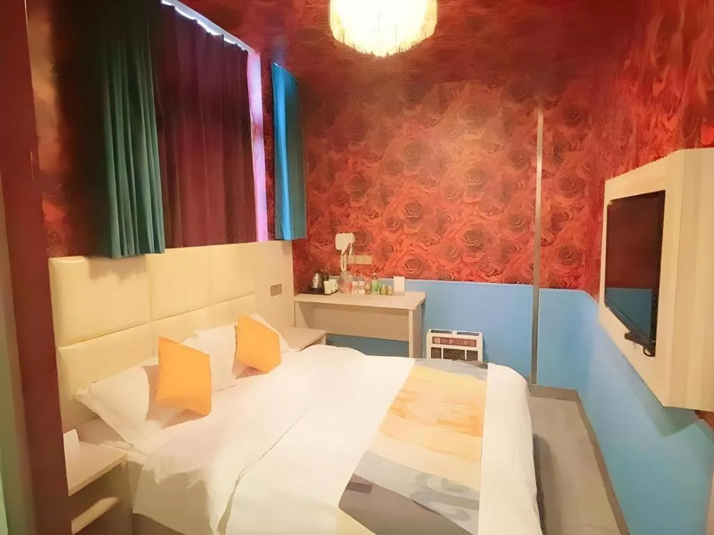 Bed in Shell Hotel Anhui Huainan Tianjia'an District Longhu Nan Road