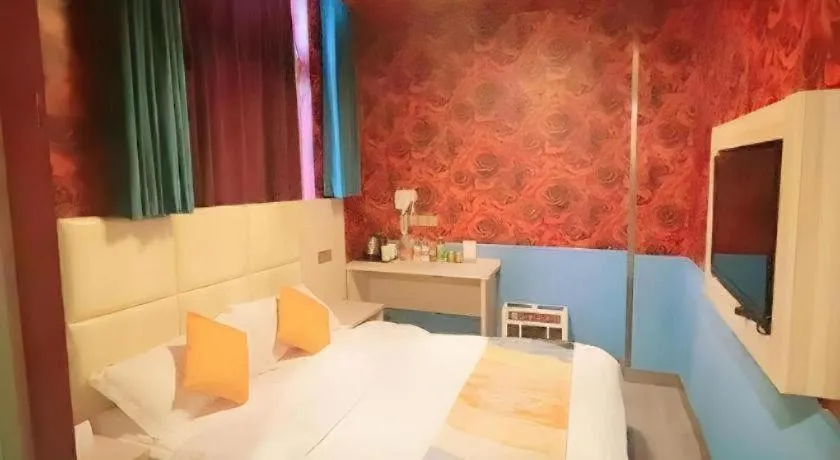 Bed in Shell Hotel Anhui Huainan Tianjia'an District Longhu Nan Road