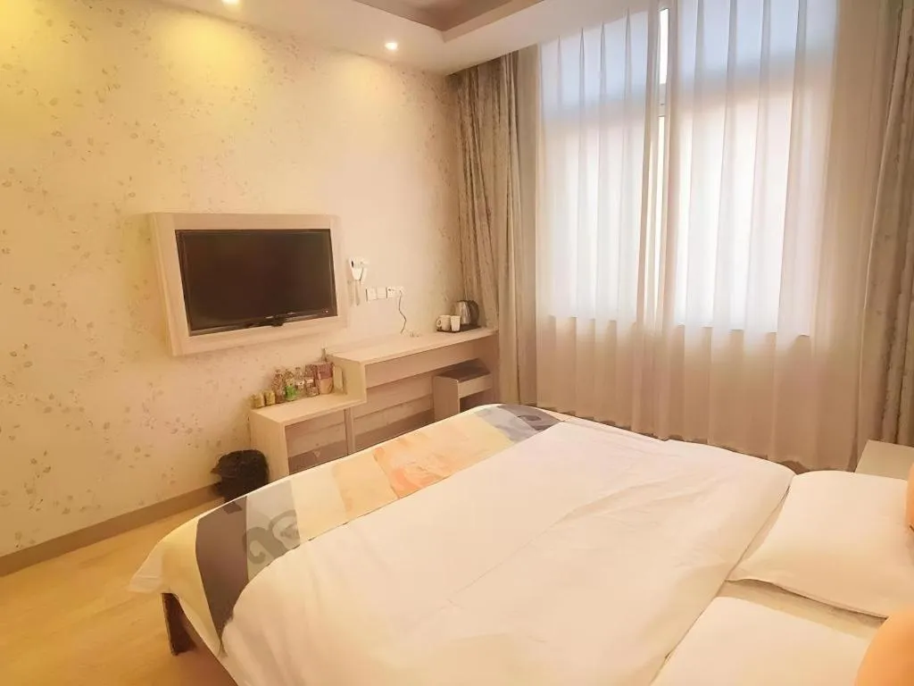 Bed in Shell Hotel Anhui Huainan Tianjia'an District Longhu Nan Road