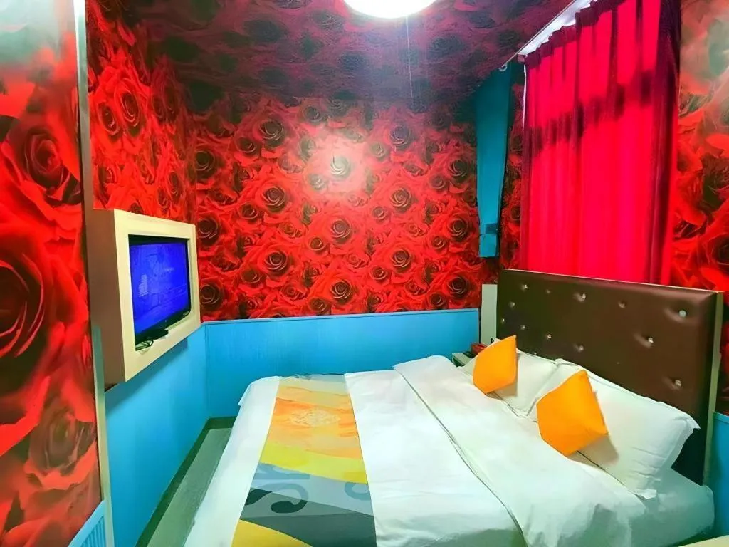 Bed in Shell Hotel Anhui Huainan Tianjia'an District Longhu Nan Road