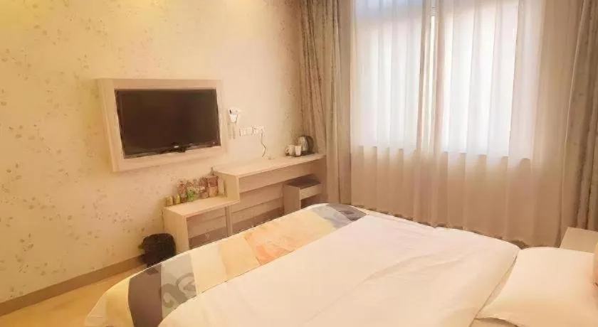 Bed in Shell Hotel Anhui Huainan Tianjia'an District Longhu Nan Road