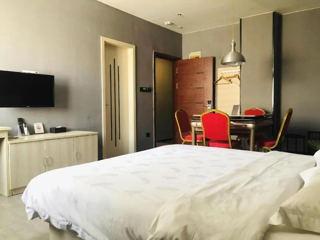 Bed in GreenTree Alliance Hotel Changzhou Tibet National Middle School Chenduqiao