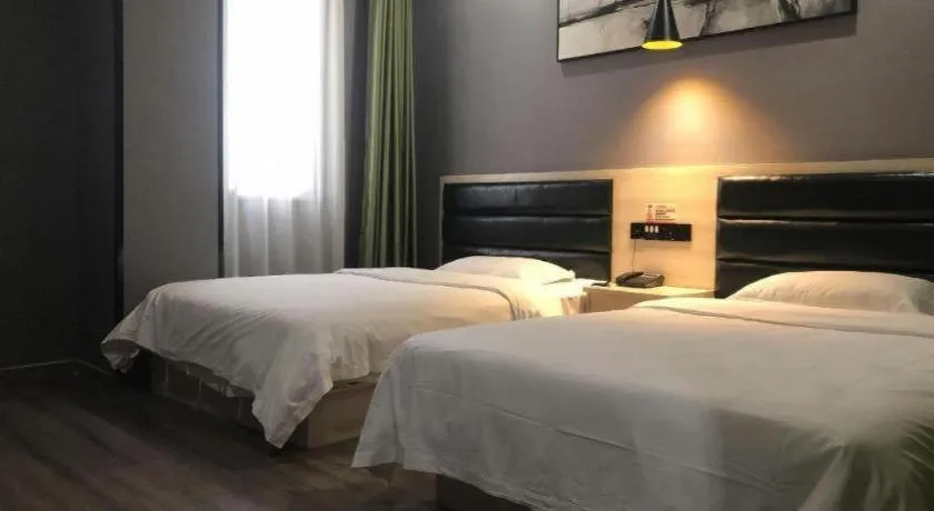 Bed in GreenTree Alliance Hotel Changzhou Tibet National Middle School Chenduqiao