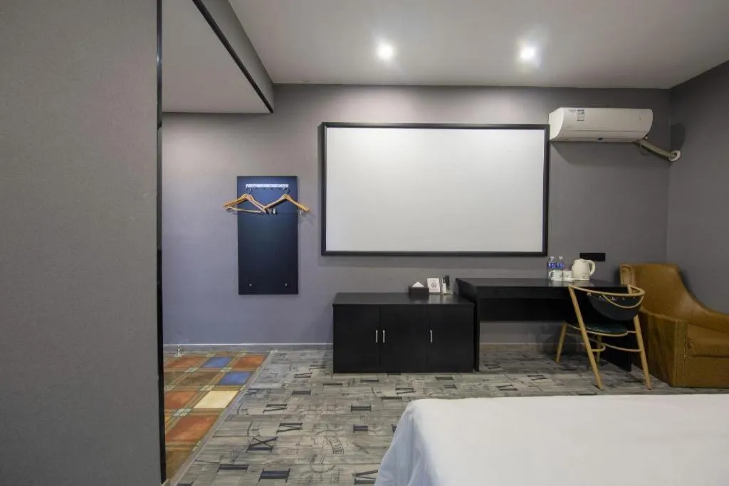 Bed in GreenTree Alliance Hotel Changzhou Tibet National Middle School Chenduqiao