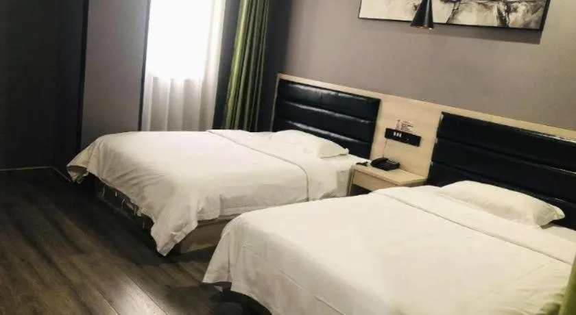 Bed in GreenTree Alliance Hotel Changzhou Tibet National Middle School Chenduqiao