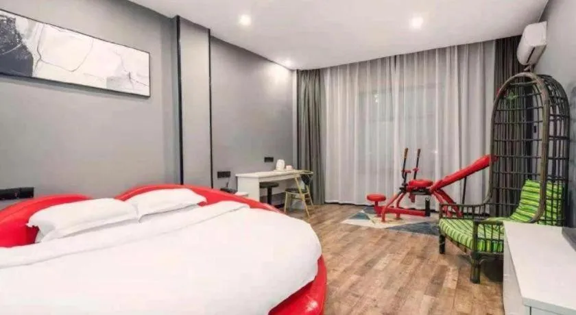 Bed in GreenTree Alliance Hotel Changzhou Tibet National Middle School Chenduqiao