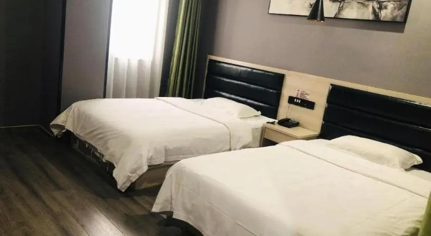 Bed in GreenTree Alliance Hotel Changzhou Tibet National Middle School Chenduqiao